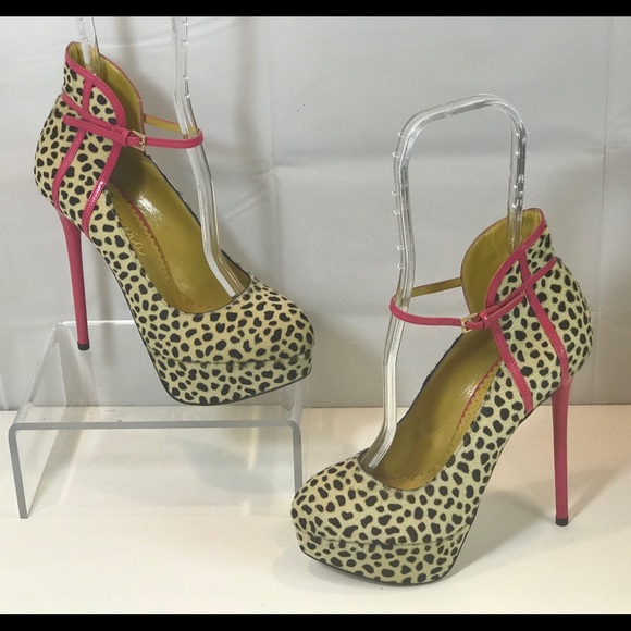 Charlotte Olympia Lucille Cheetah Pump - Picture 2 of 8